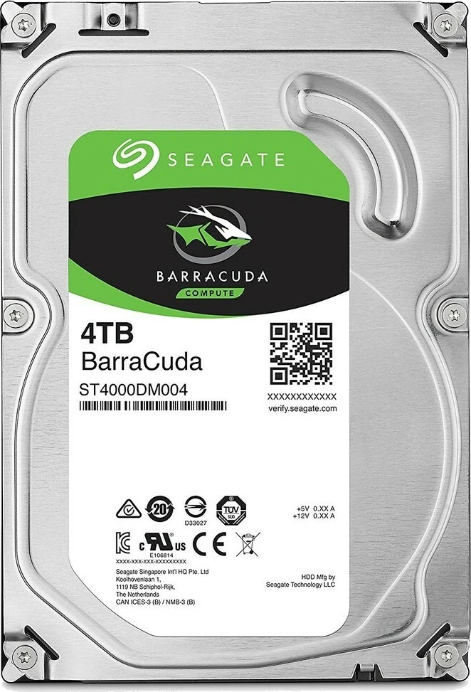 Seagate BarraCuda HD 4TB SATA 3,5"