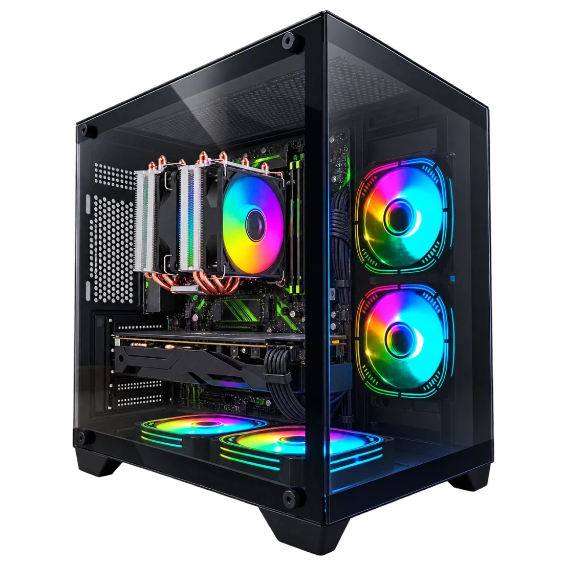 M&M Gamer Xeon Aquário RX 580