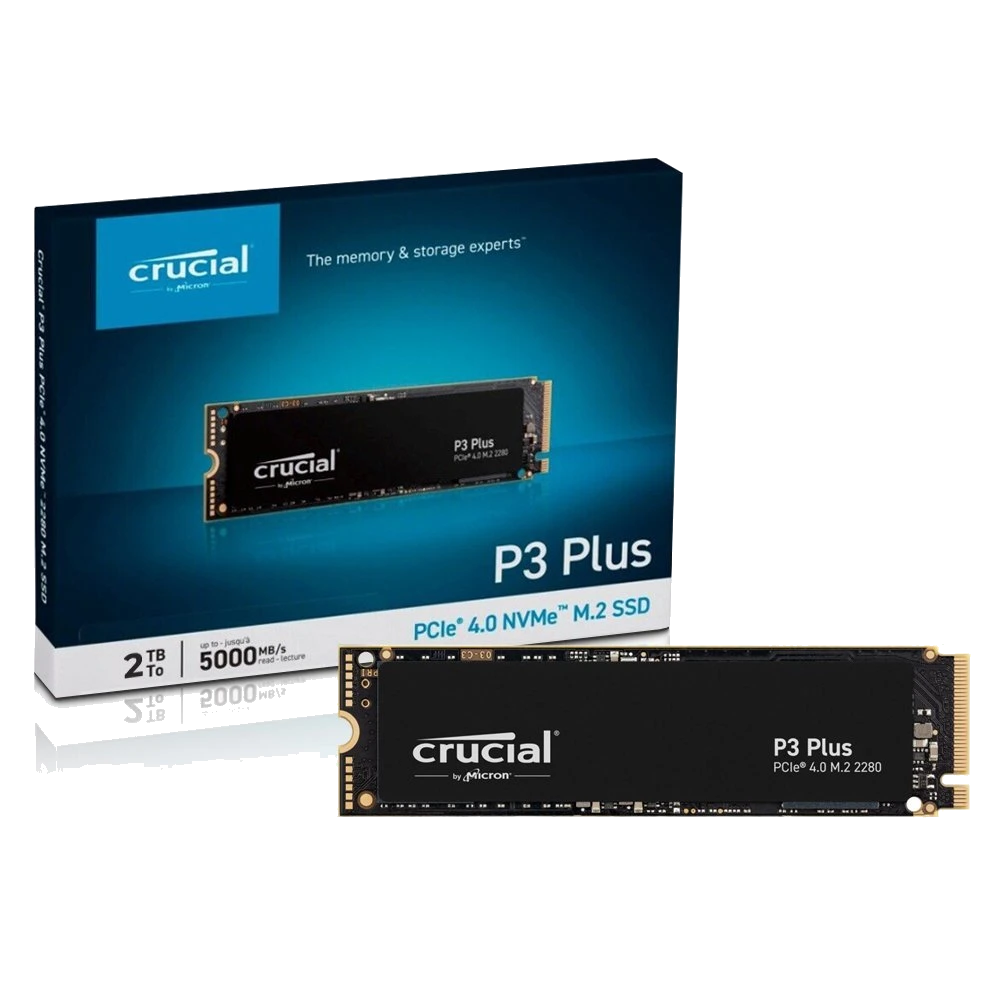 Crucial P3 Plus SSD M.2 NVMe 2TB