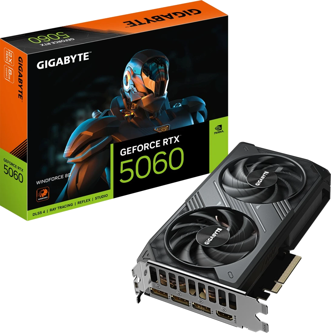 Gigabyte GeForce RTX 5060 WINDFORCE OC 8G