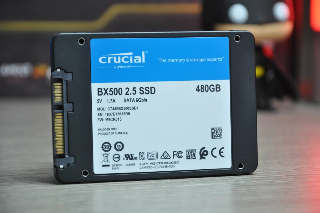 Crucial BX500 SSD SATA 480GB