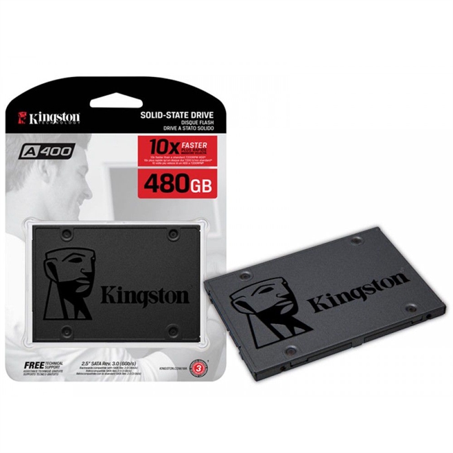 Kingston A400 SSD SATA 480GB