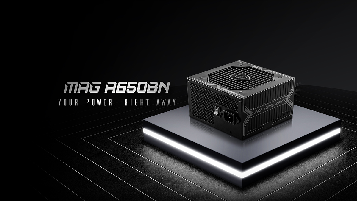 MSI MAG A650BN 650W 80 PLUS Bronze