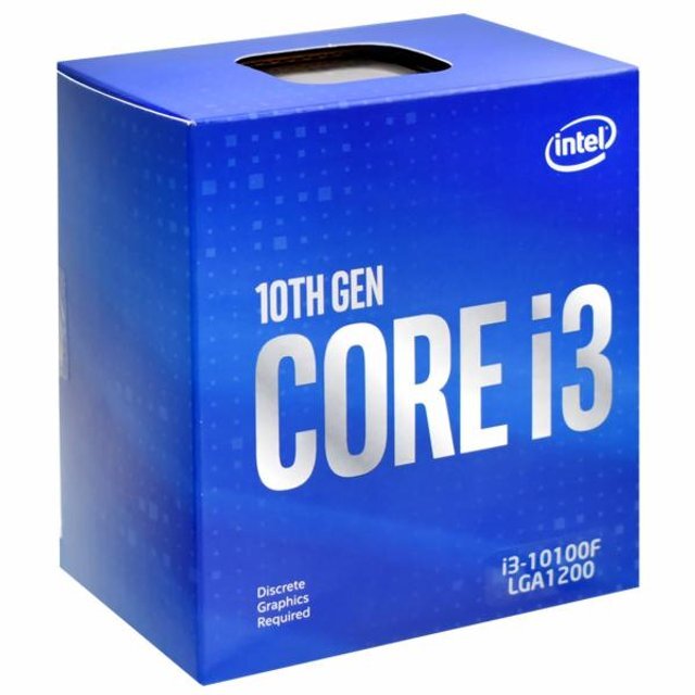 Intel Core i3-10100F Box — 10ª geração