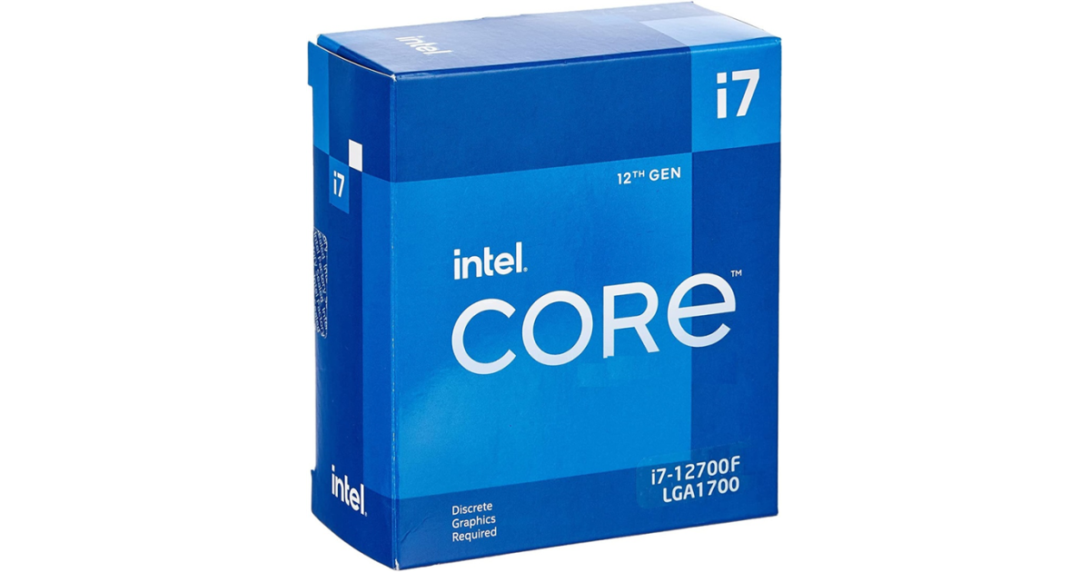 Intel Core i7-12700F Box — 12ª geração