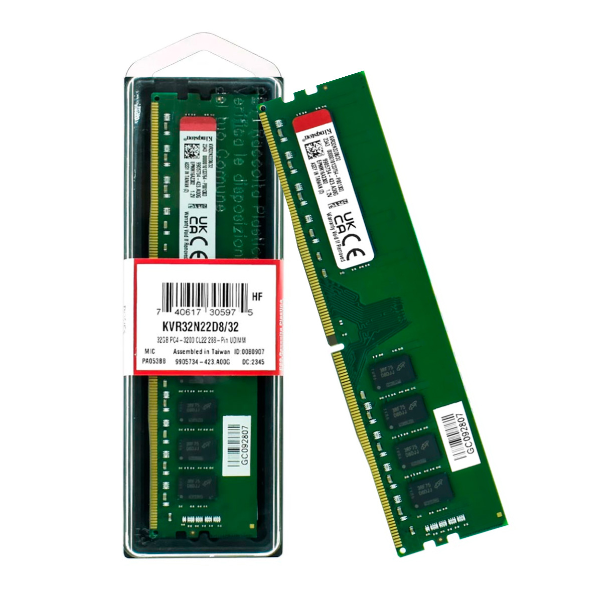 Kingston ValueRAM 32GB DDR4 3200 CL22