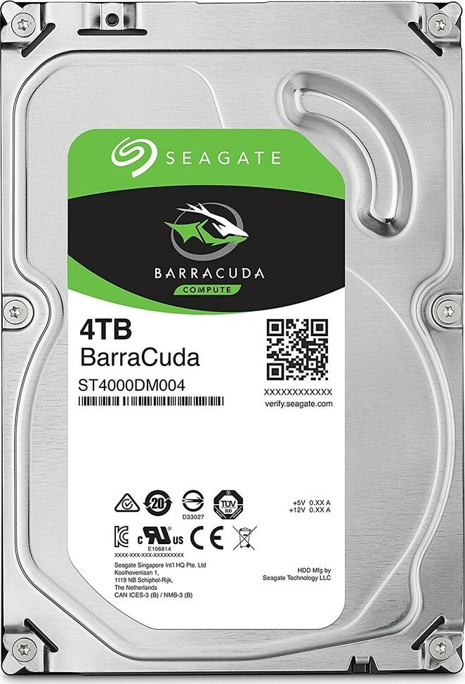 Seagate BarraCuda HD 4TB SATA 3,5"