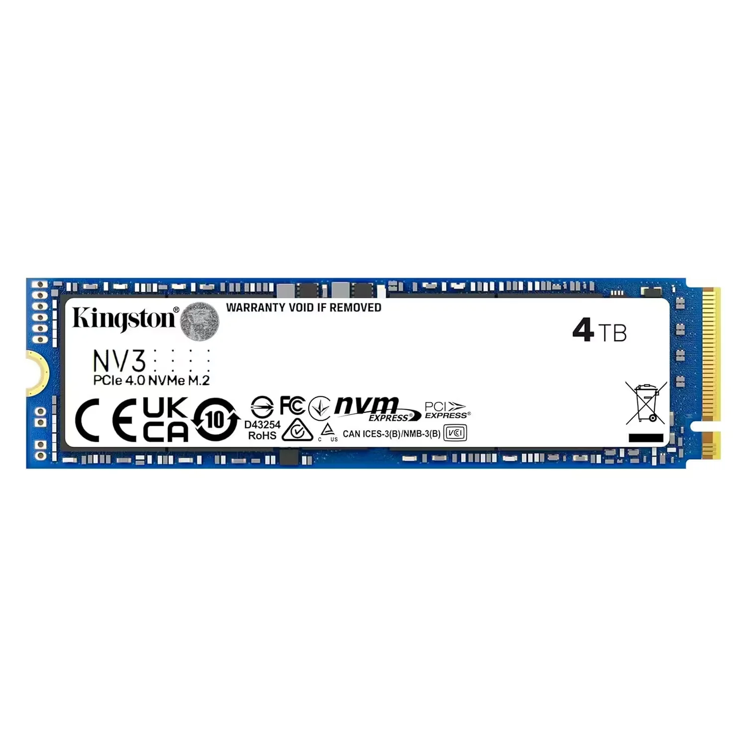 Kingston NV3 SSD M.2 NVMe 4TB
