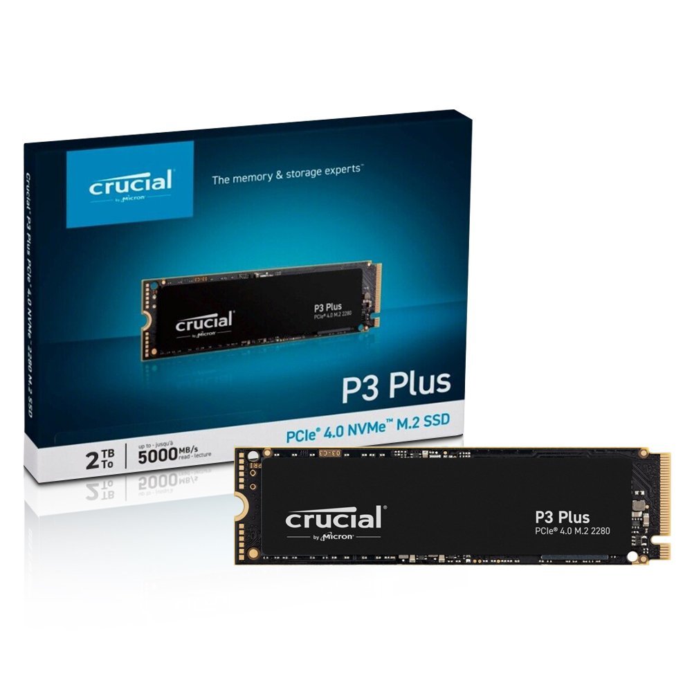 Crucial P3 Plus SSD M.2 NVMe 2TB
