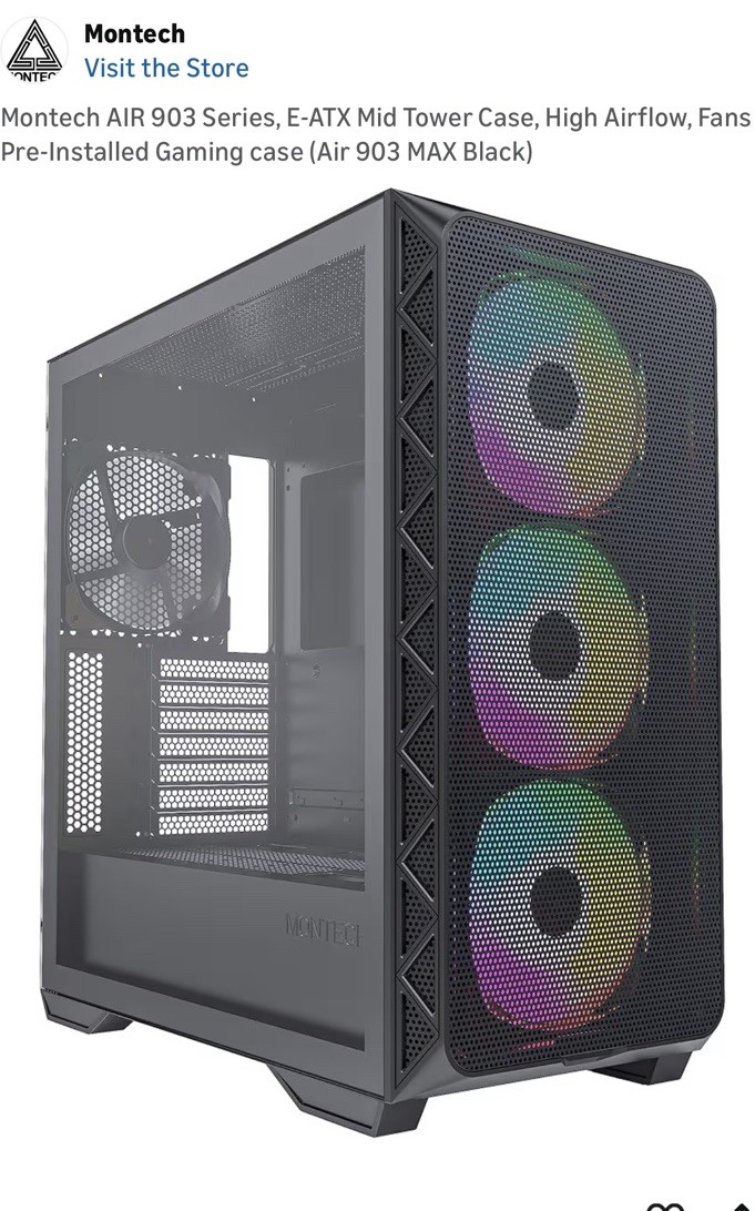 Montech AIR 903 MAX Preto