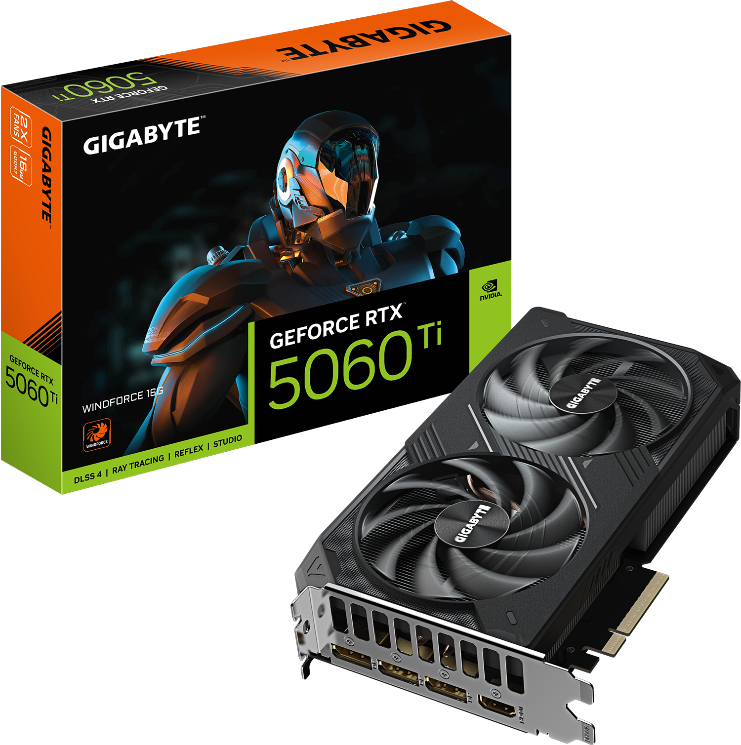 Gigabyte GeForce RTX 5060 Ti WINDFORCE 16G