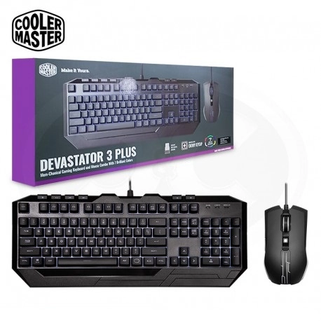 Cooler Master Devastator 3 Plus Kit Teclado e Mouse